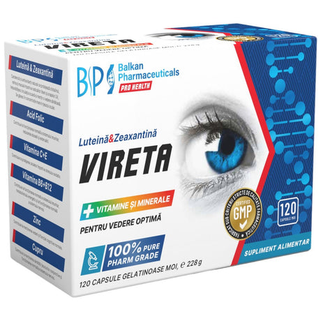 Vireta | Optimal Vision - 120 capsules - Nutra Best Europe