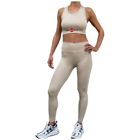 Women's Lycra Leggings - Beige - Nutra Best Europe
