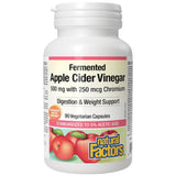 Fermented Apple Cider Vinegar 500 mg | Plus Chromium 250 mcg - 90 capsules - Nutra Best Europe
