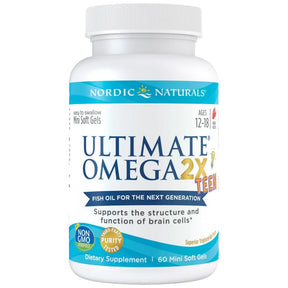 Ultimate Omega 2X TEEN - 60 Softgels - Nutra Best Europe