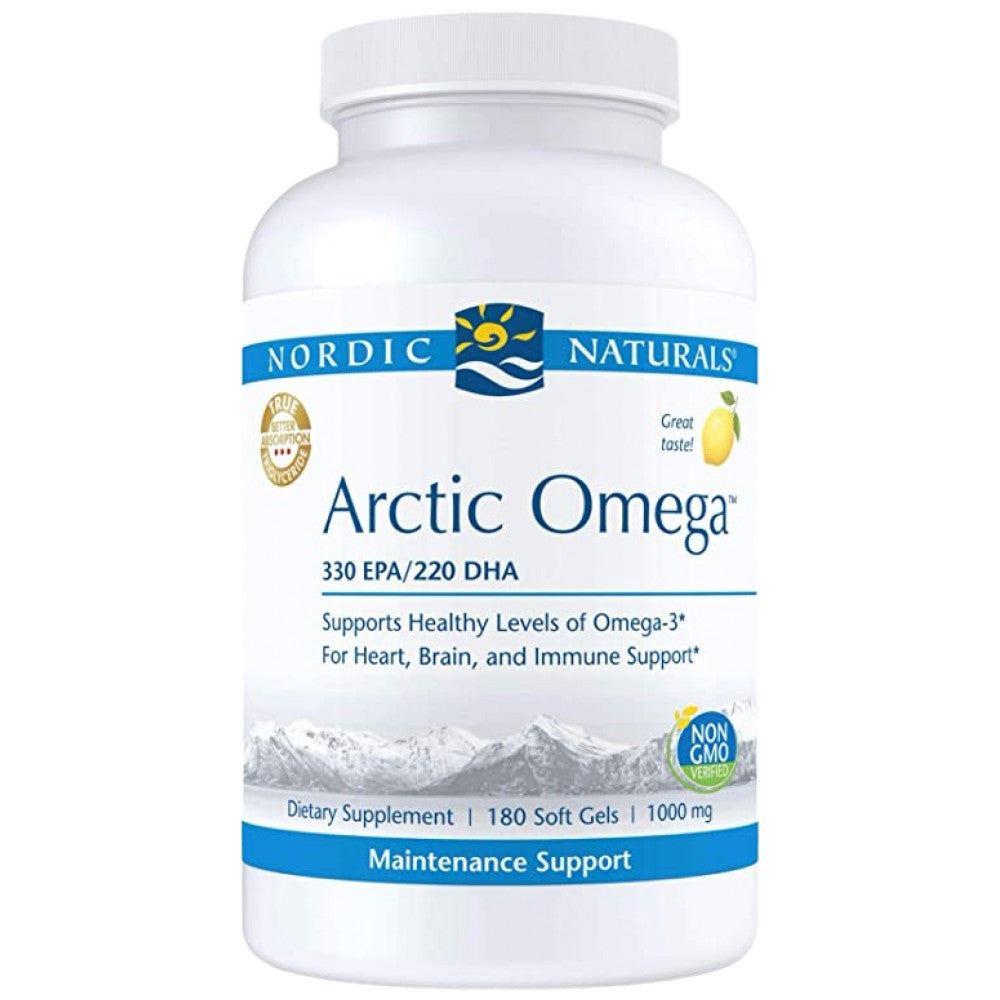 Arctic Omega Softgels 550 mg - 180 Softgels - Nutra Best Europe