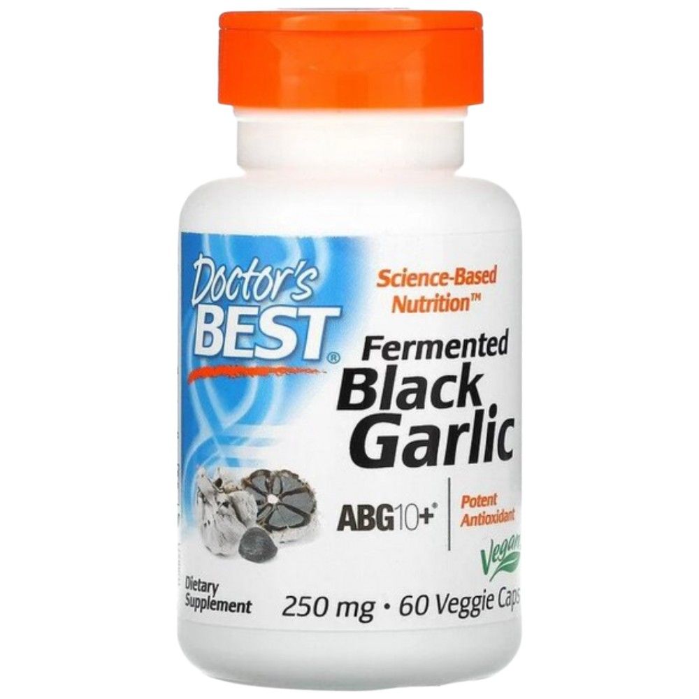 BEST Fermented Black Garlic - 60 capsules - Nutra Best Europe