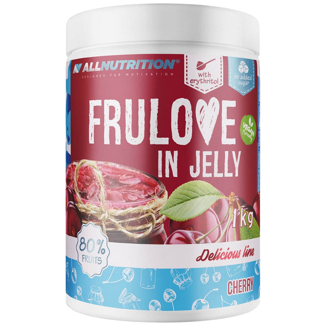Frulove in Jelly | Cherries - 1000 grams - Nutra Best Europe