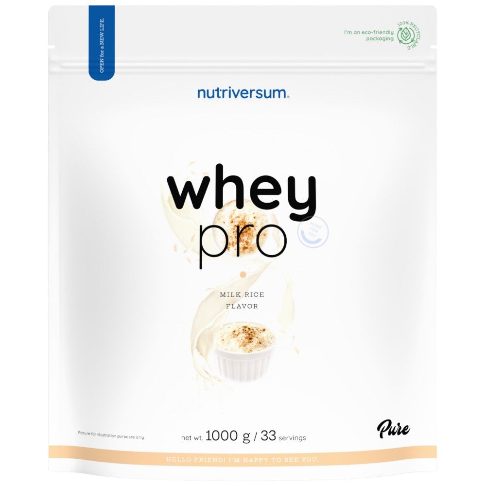 Whey Pro Pure | with N-Zyme System - 1000 grams - Nutra Best Europe