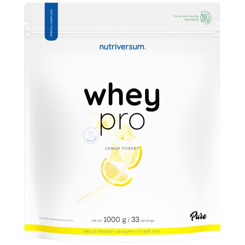 Whey Pro Pure | with N-Zyme System - 1000 grams - Nutra Best Europe
