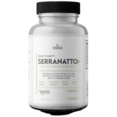 SerraNatto+ 60 capsules - Nutra Best Europe