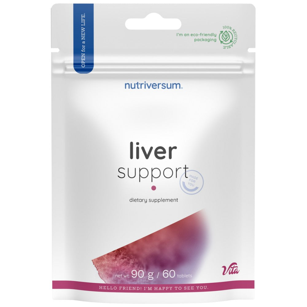 Liver Support | Complete Liver Care Formula - 60 Tablets - Nutra Best Europe