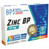 Zinc BP 10 mg - 40 Tablets - Nutra Best Europe