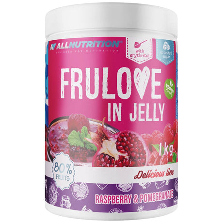 Frulove in Jelly | Raspberry & Pomegranate - 1000 grams - Nutra Best Europe