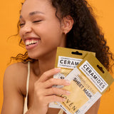 Ceramid maszk cinkkel a bőr helyreállítására és hidratálására 1 pár