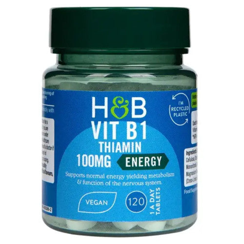 B1-vitamin (B1-vitamin) 100 mg 120 tabletta HOLLAND & BARRETT