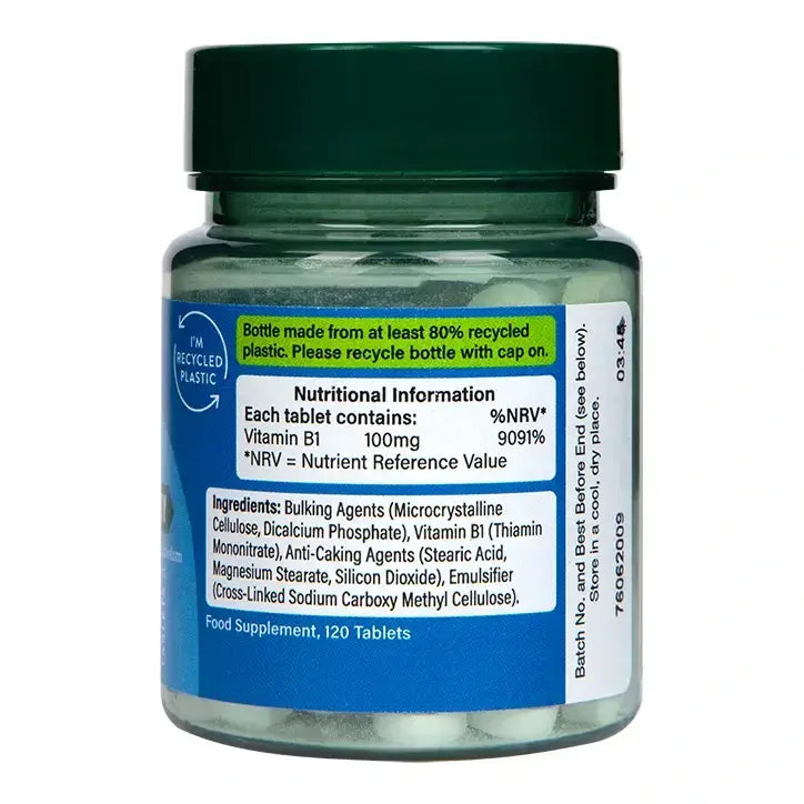 B1-vitamin (B1-vitamin) 100 mg 120 tabletta HOLLAND & BARRETT