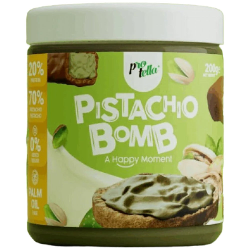 Pistachio Bomb | 70% Roasted Pistachios 200 grams - Nutra Best Europe