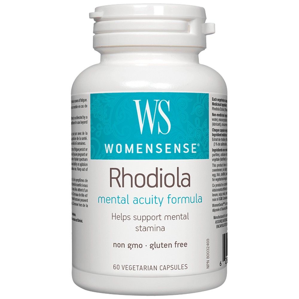 WomenSense Rhodiola 500 mg - 60 capsules - Nutra Best Europe