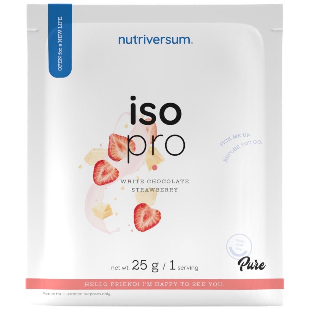 Iso Pro Pure Whey | Isolate with N-Zyme System - 25 grams - Nutra Best Europe