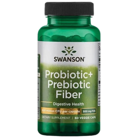 Probiotic+ Prebiotic Fiber 60 capsules - Nutra Best Europe