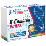B-Complex BP Forte - 30 capsules - Nutra Best Europe