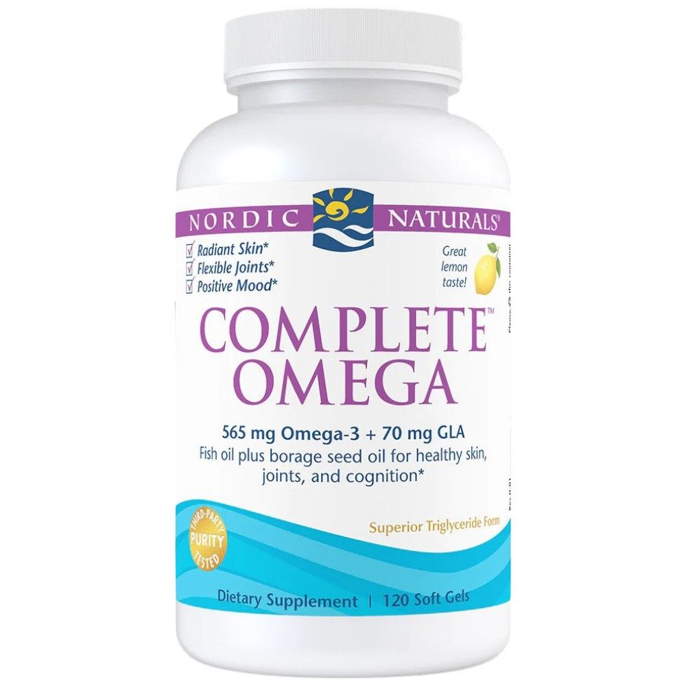 Complete Omega 565 mg - 120 Softgels - Nutra Best Europe