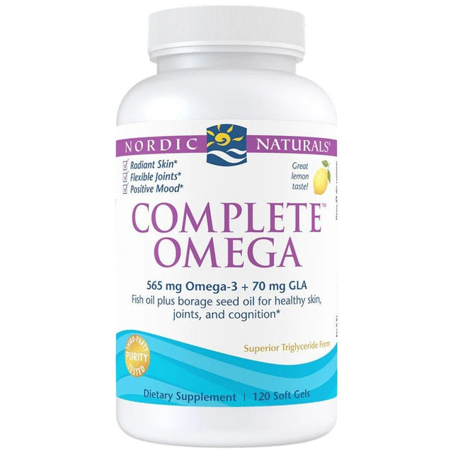 Complete Omega 565 mg - 120 Softgels - Nutra Best Europe