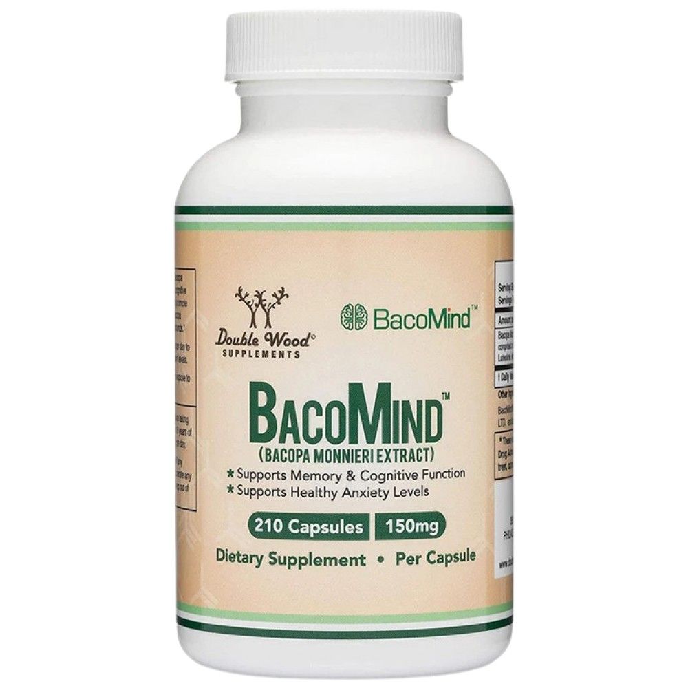 Bacopa BacoMind™ - 210 capsules - Nutra Best Europe