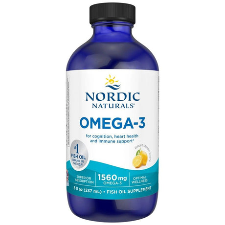 Omega-3 Liquid 1560 mg - 237 ml - Nutra Best Europe