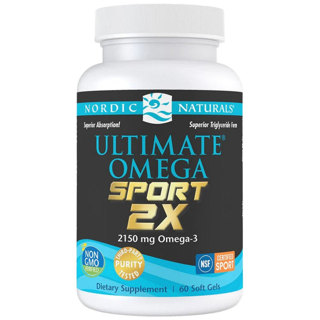 Ultimate Omega 2X Sport - 60 Softgels - Nutra Best Europe