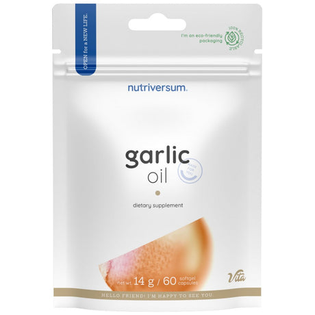 Garlic Oil 30 mg - 60 capsules - Nutra Best Europe