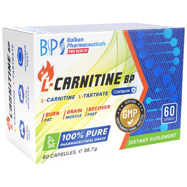 L-Carnitine BP | Carnipure® - 60 capsules - Nutra Best Europe