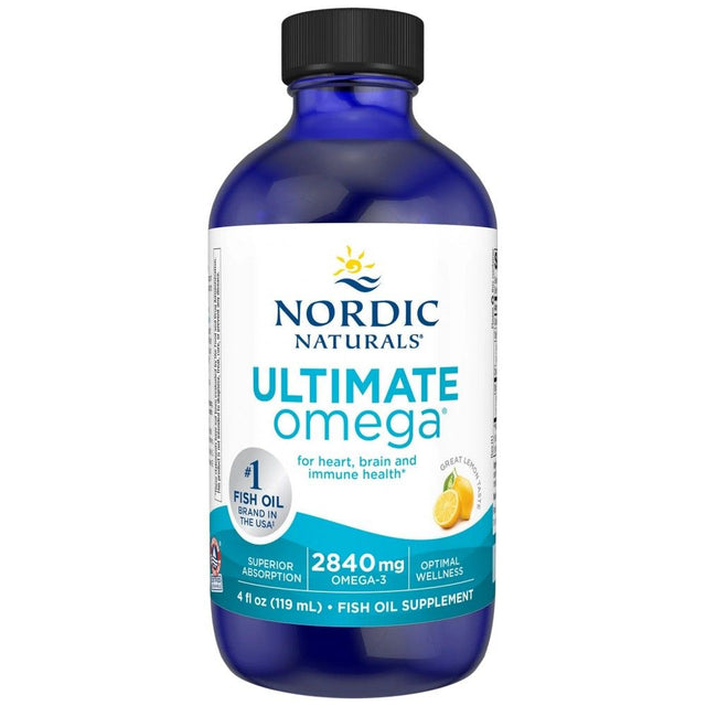 Ultimate Omega Liquid 2840 mg - 119 ml - Nutra Best Europe