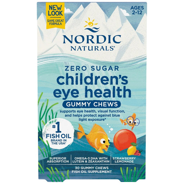 Children's Eye Health Gummies - 30 Chewable Tablets - Nutra Best Europe