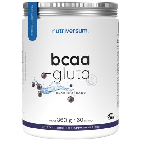 BCAA + Gluta Powder | Flow - 360 grams - Nutra Best Europe
