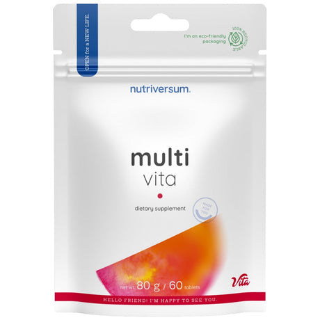 Multi Vita | Complex Multivitamin Formula - 60 Tablets - Nutra Best Europe