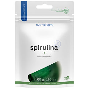 Spirulina 1940 mg - 120 Tablets - Nutra Best Europe