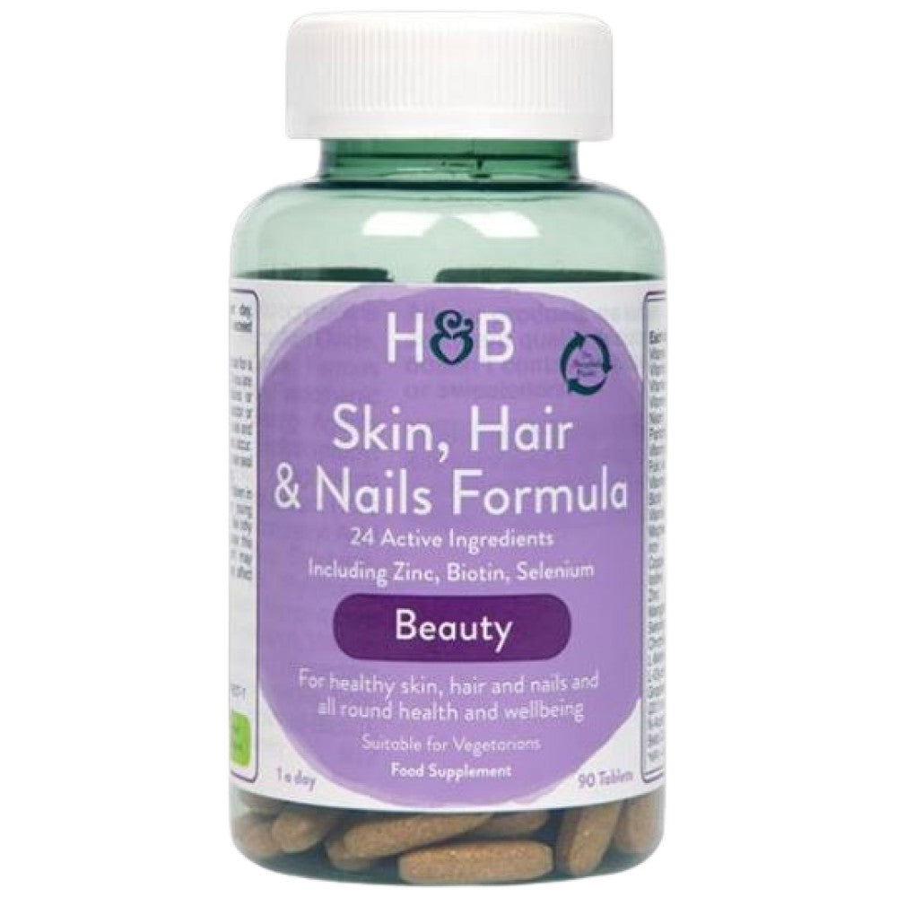 Skin - Hair - Nails Formula 90 Tablets - Nutra Best Europe