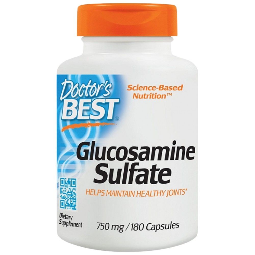 BEST Glucosamine Sulfate 750 mg - 180 capsules - Nutra Best Europe