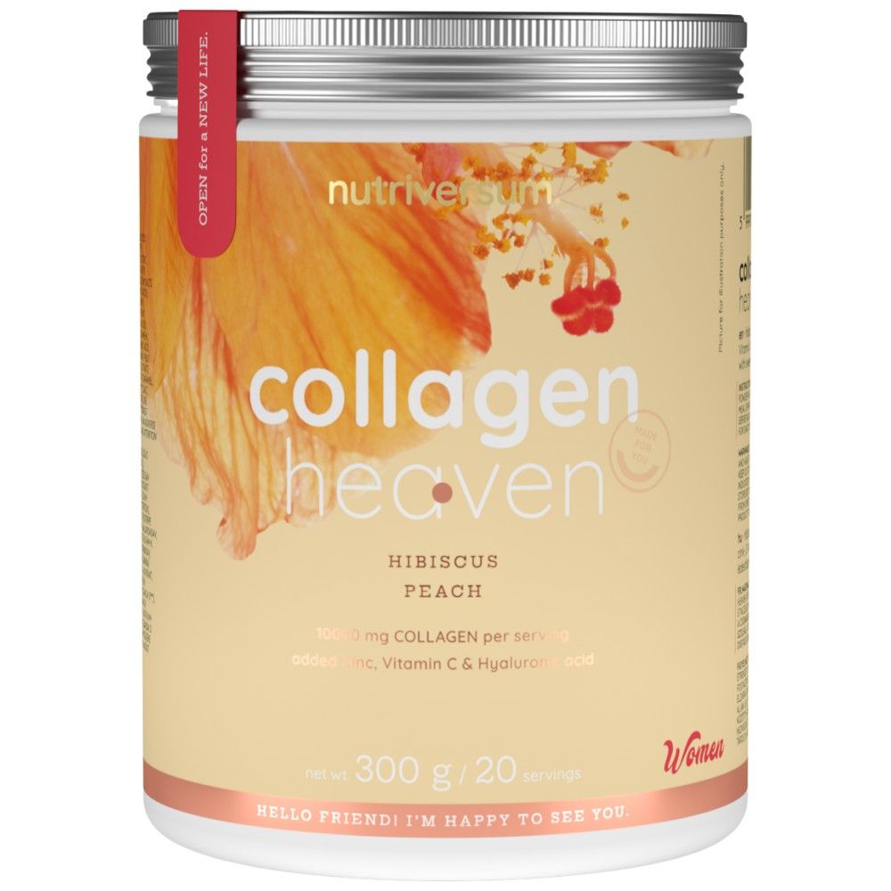 Collagen Heaven | added Zinc, Vitamin C and Hyaluronic Acid - 300 grams - Nutra Best Europe