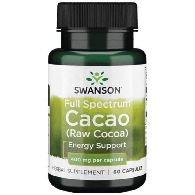 Full Spectrum Cacao 400 mg 60 capsules - Nutra Best Europe