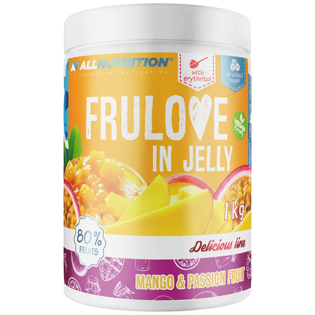 Frulove in Jelly | Passion Fruit & Mango - 1000 grams - Nutra Best Europe