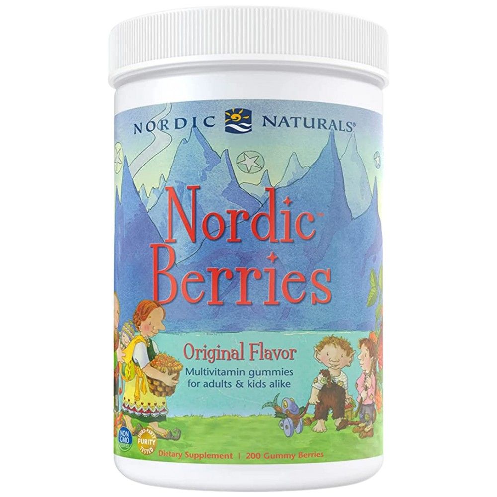 Nordic Berries Multivitamin - 200 gummies - Nutra Best Europe