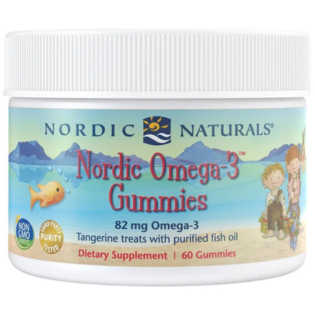 Nordic Omega-3 Gummies 82 mg - 60 gummies - Nutra Best Europe