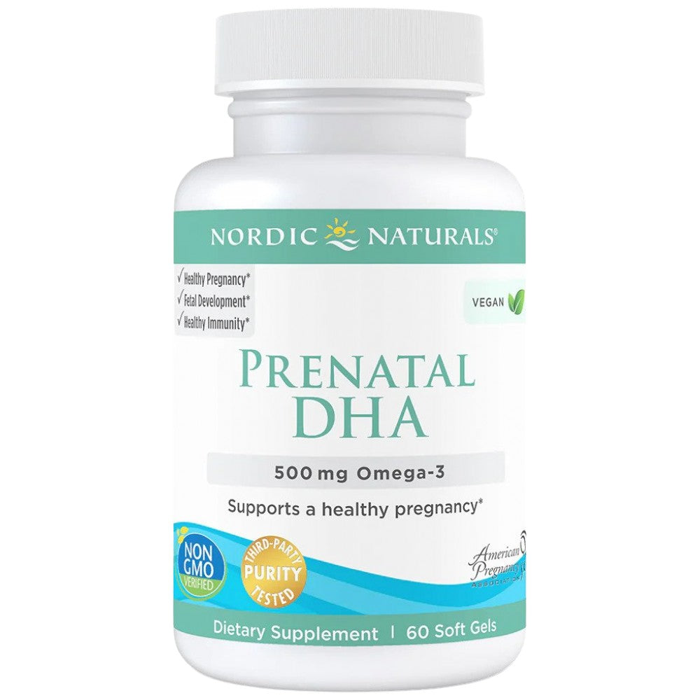 Vegan Prenatal DHA - 60 Softgels - Nutra Best Europe