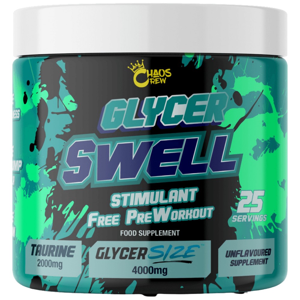 Glycer Swell | Stim Free Pre-Workout - 200 grams - Nutra Best Europe