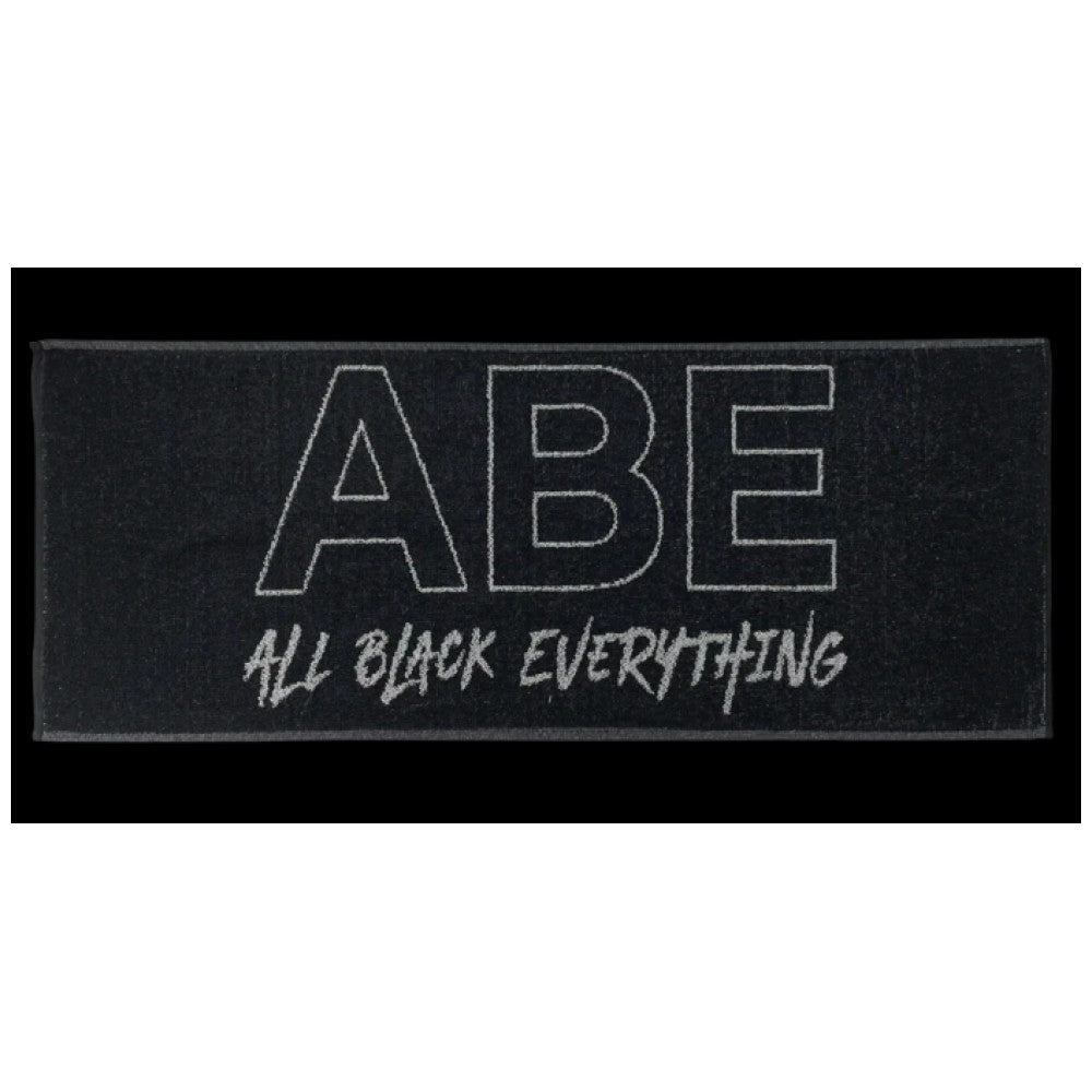 Gym Towel ABE ALL Black 1 Meter - Nutra Best Europe