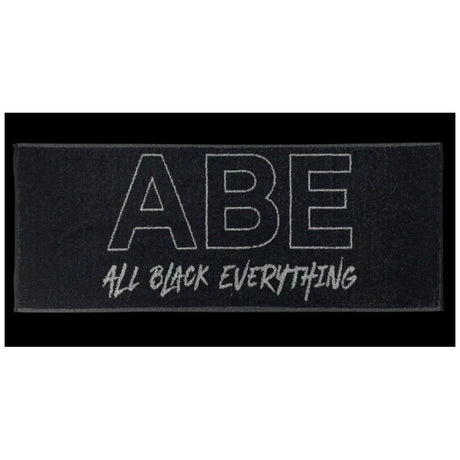 Gym Towel ABE ALL Black 1 Meter - Nutra Best Europe