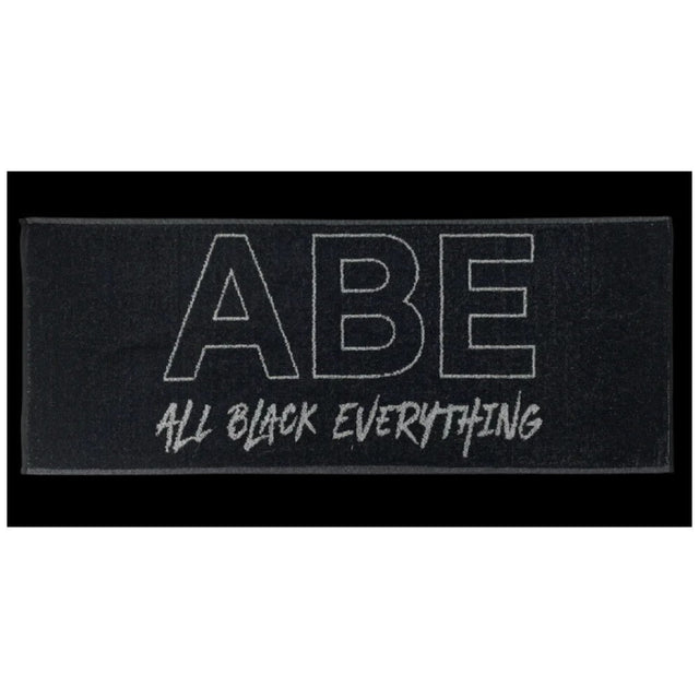 Gym Towel ABE ALL Black 1 Meter - Nutra Best Europe