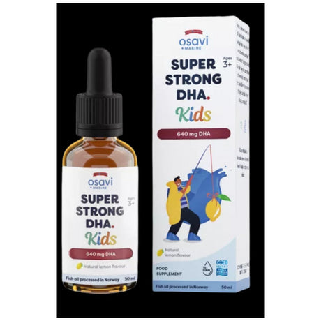 Super Strong DHA Kids 640 mg Drops - 50 ml - Nutra Best Europe