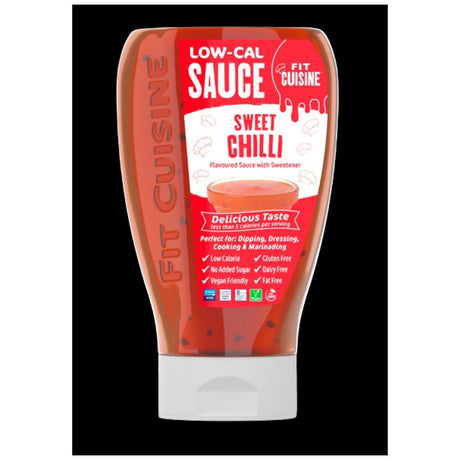 Fit Cuisine Low-Cal Sauce | Sweet Chilli - 425 ml - Nutra Best Europe