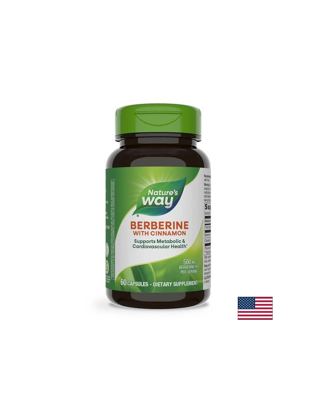 Berberine + Cinnamon - Blood Sugar Balance and Metabolic Support, 60 Capsules - Nutra Best Europe