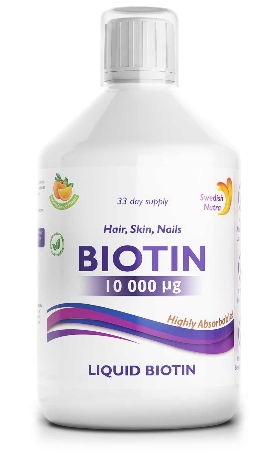 Folyékony biotin 10 000 mcg x 500 ml