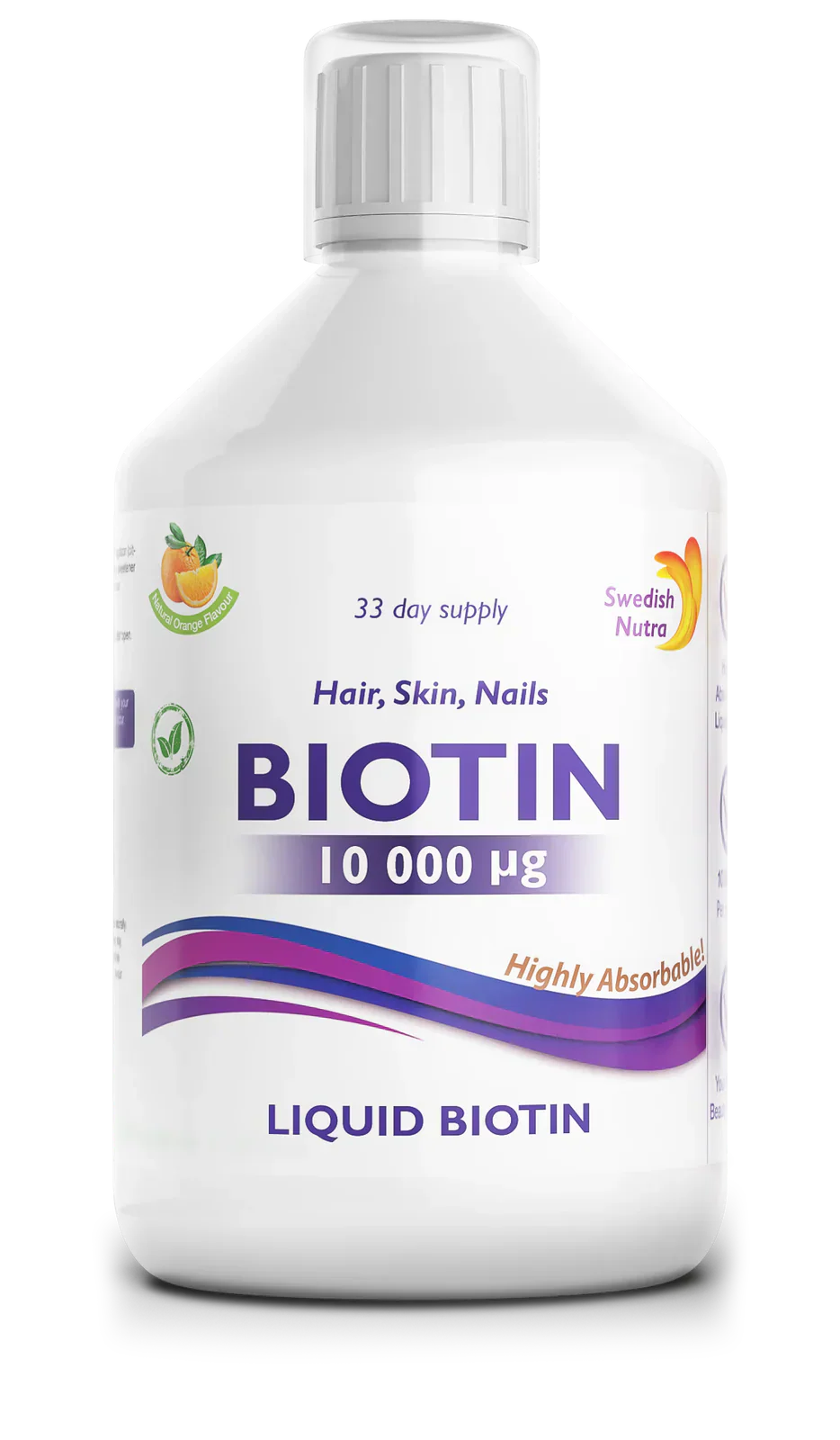 Folyékony biotin 10 000 mcg x 500 ml